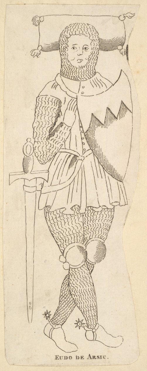 Eudo de Arsie Anıtı, yak. 1790 by Unbekannt
