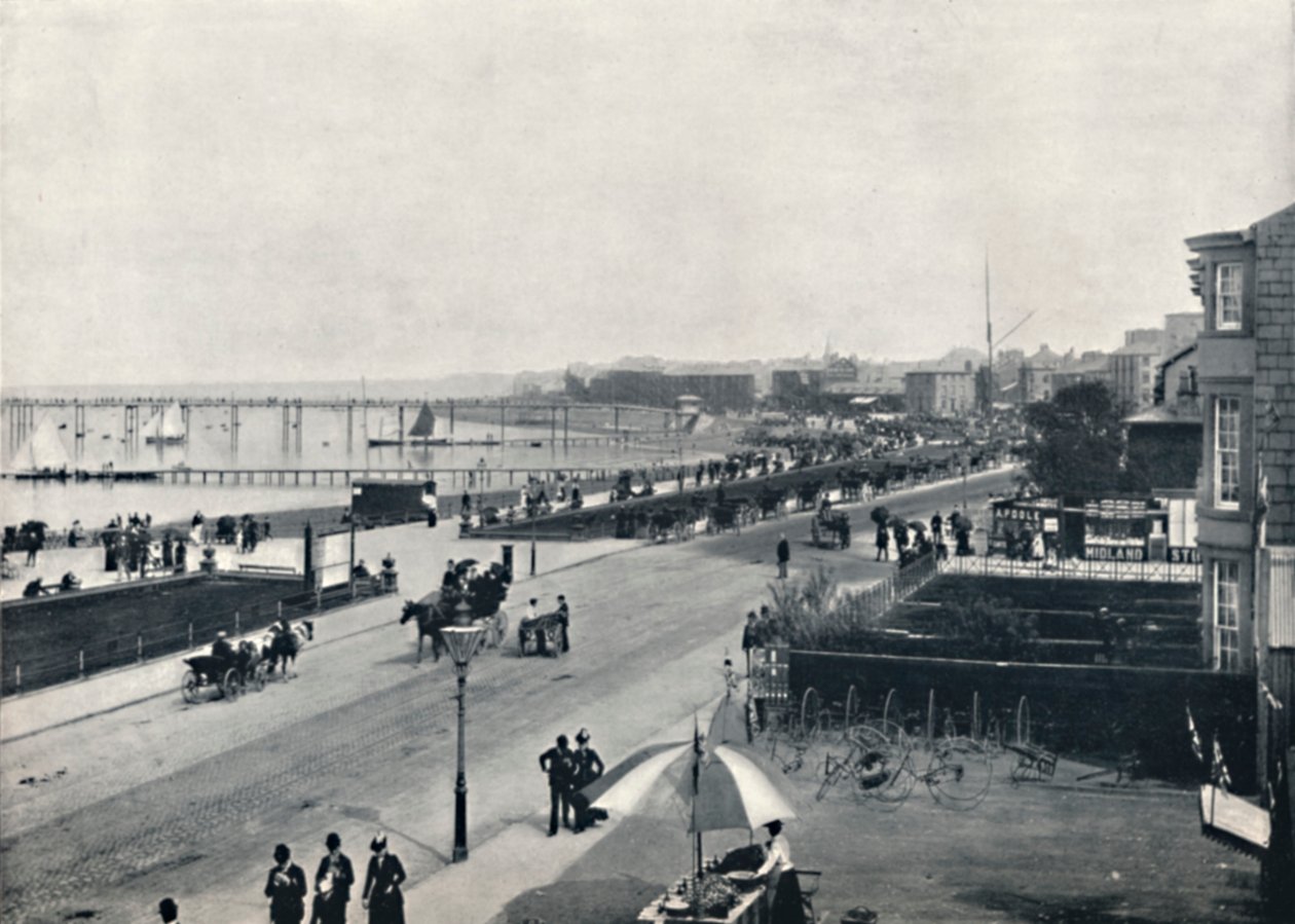 Morecambe - Gezinti Yolu, 1895 by Unbekannt
