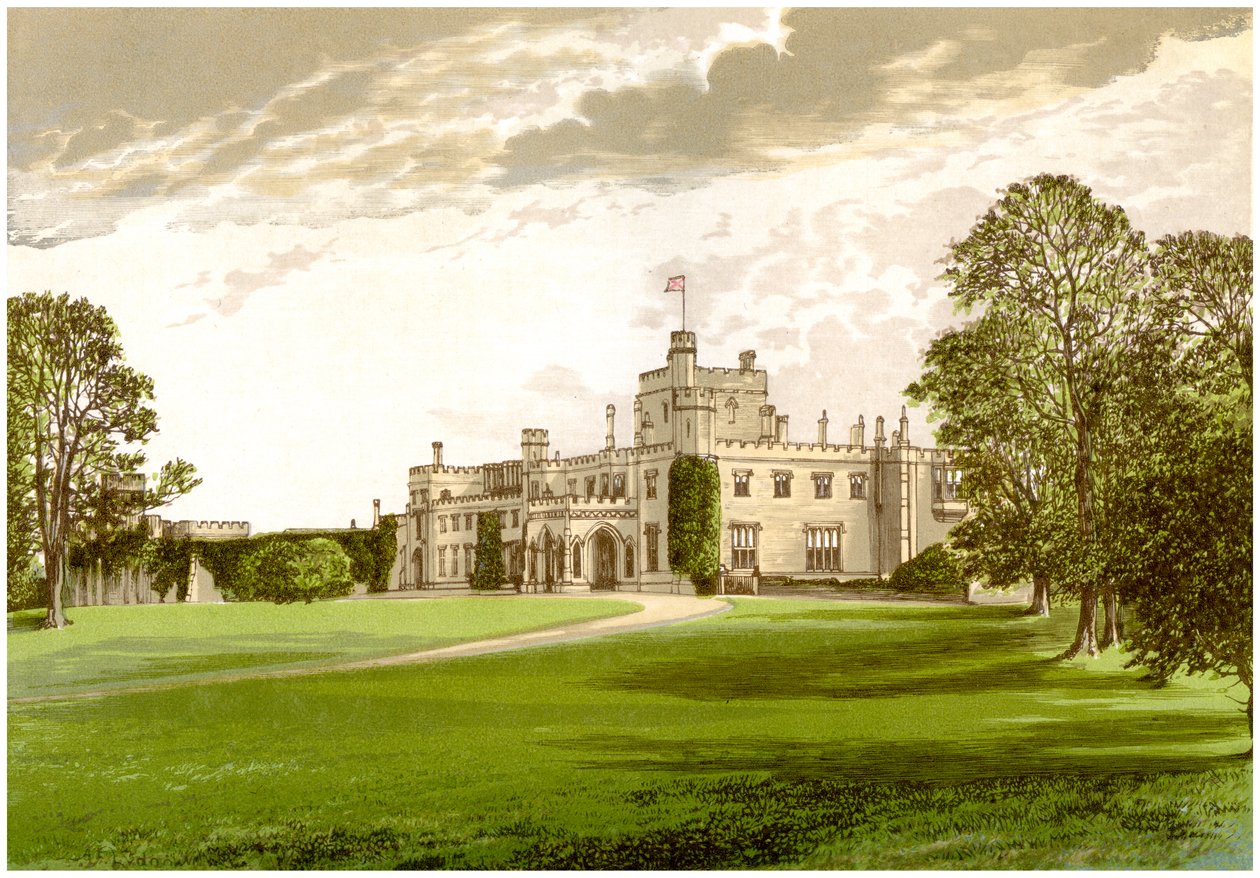 Moreton Hall, Cheshire, Ackers ailesinin evi, c1880 by Unbekannt