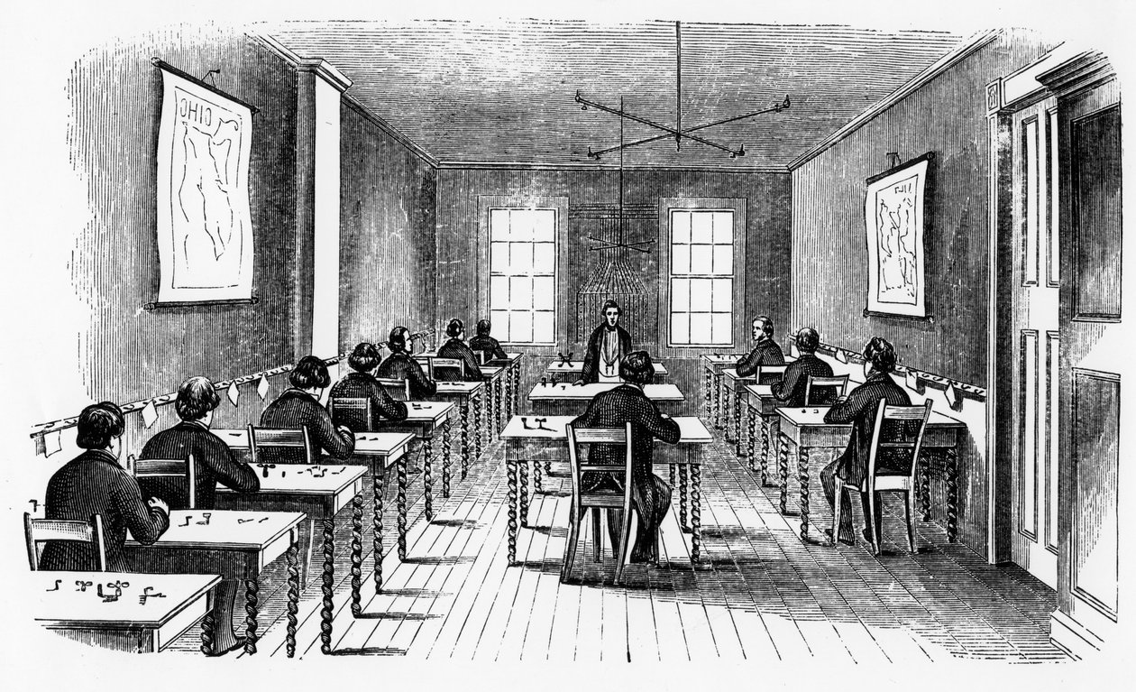 Mors telgraf ameliyathanesi, Cincinnati, Ohio, ABD, 1859 by Unbekannt