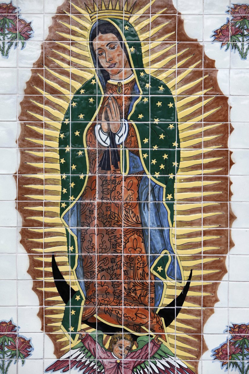 Nombre de Dios misyonundaki Guadalupe Meryem Ana Mozaiği, Saint Augustine, ABD by Unbekannt