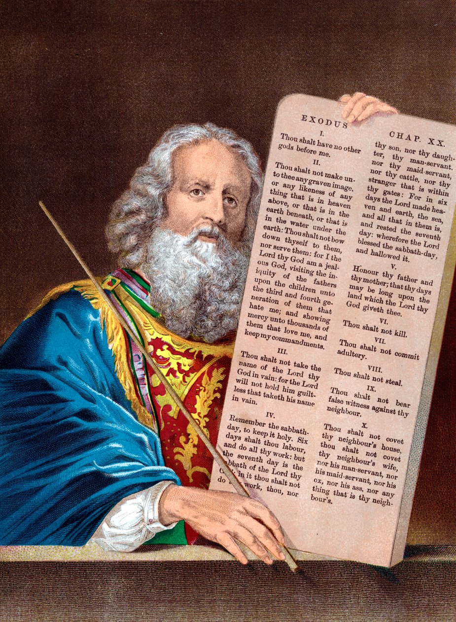 On Emir ile Musa, 19. yüzyılın ortalarında by Unbekannt