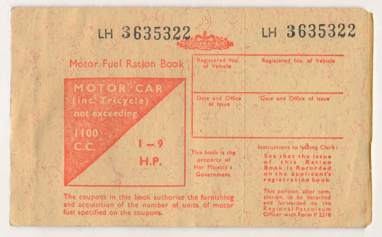 Motor Yakıt Oranı Kitabı, c1973 by Unbekannt