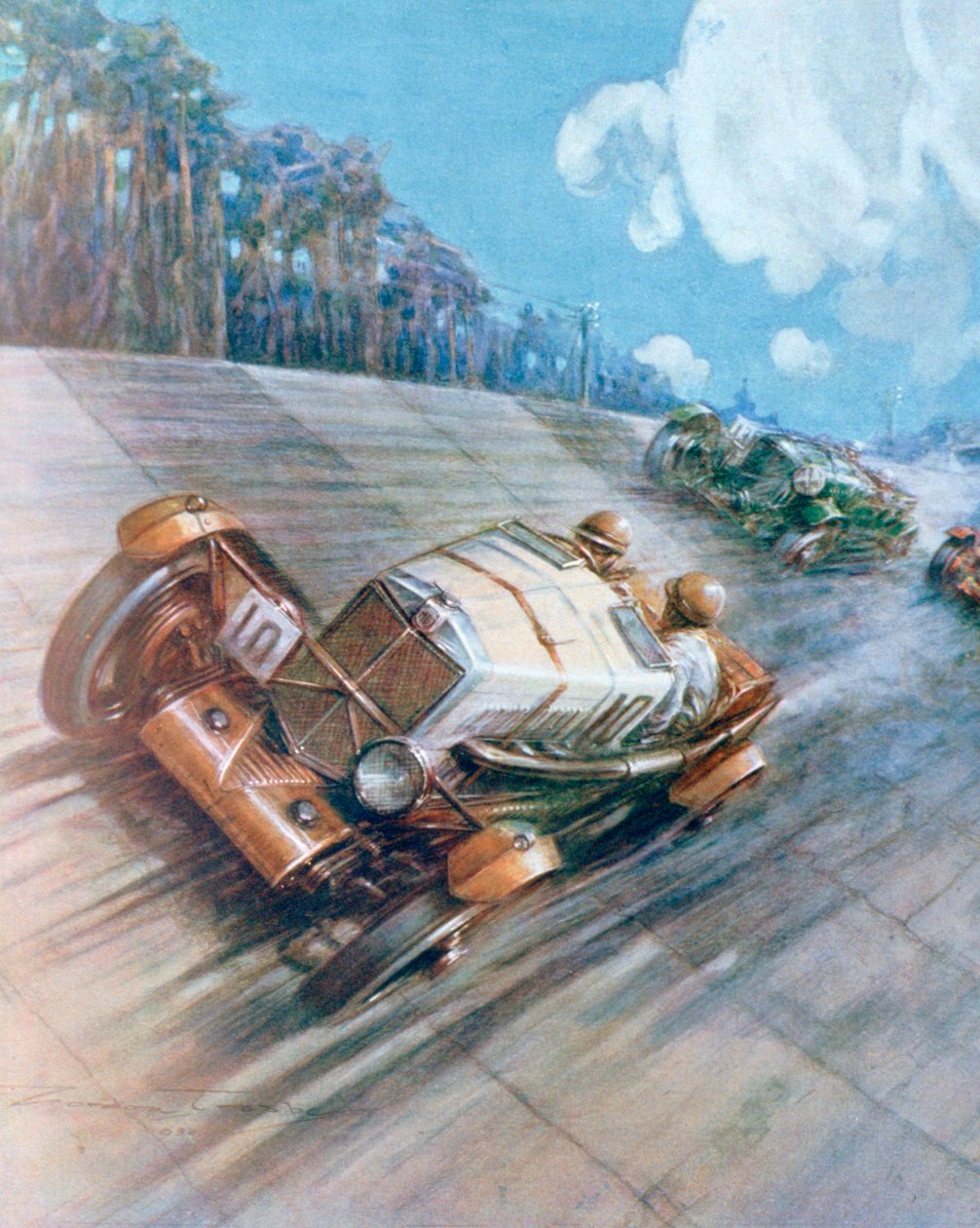 Motor yarışı, 1930 by Unbekannt
