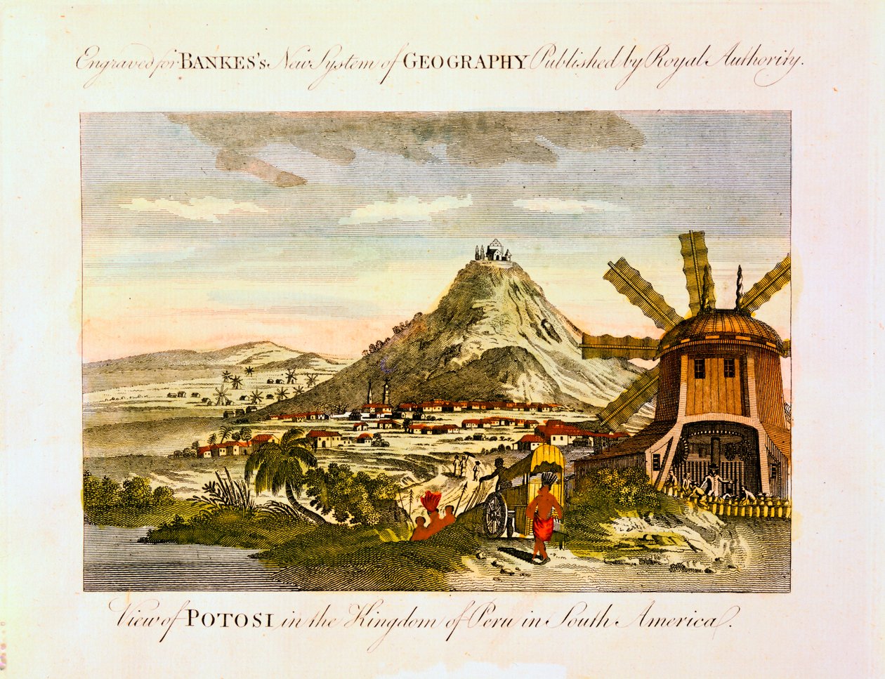 Potosi Dağı, Bolivya, c1788. by Unbekannt