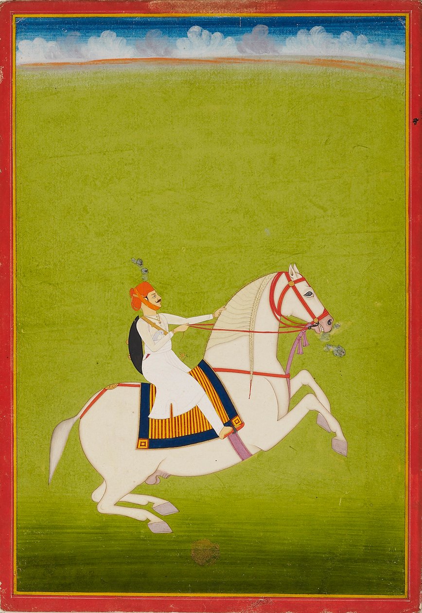 Atlı Rajput, 19. yüzyılın başlarında by Unbekannt