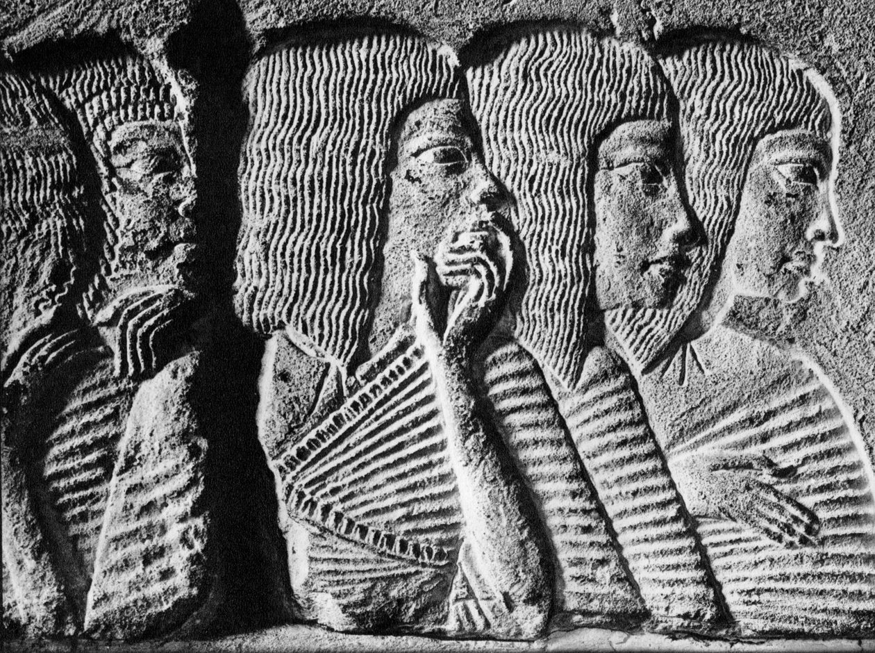 Bir Memphite baş rahibinin cenazesinde yas tutanlar, MÖ 1350 dolayları 1936 by Unbekannt