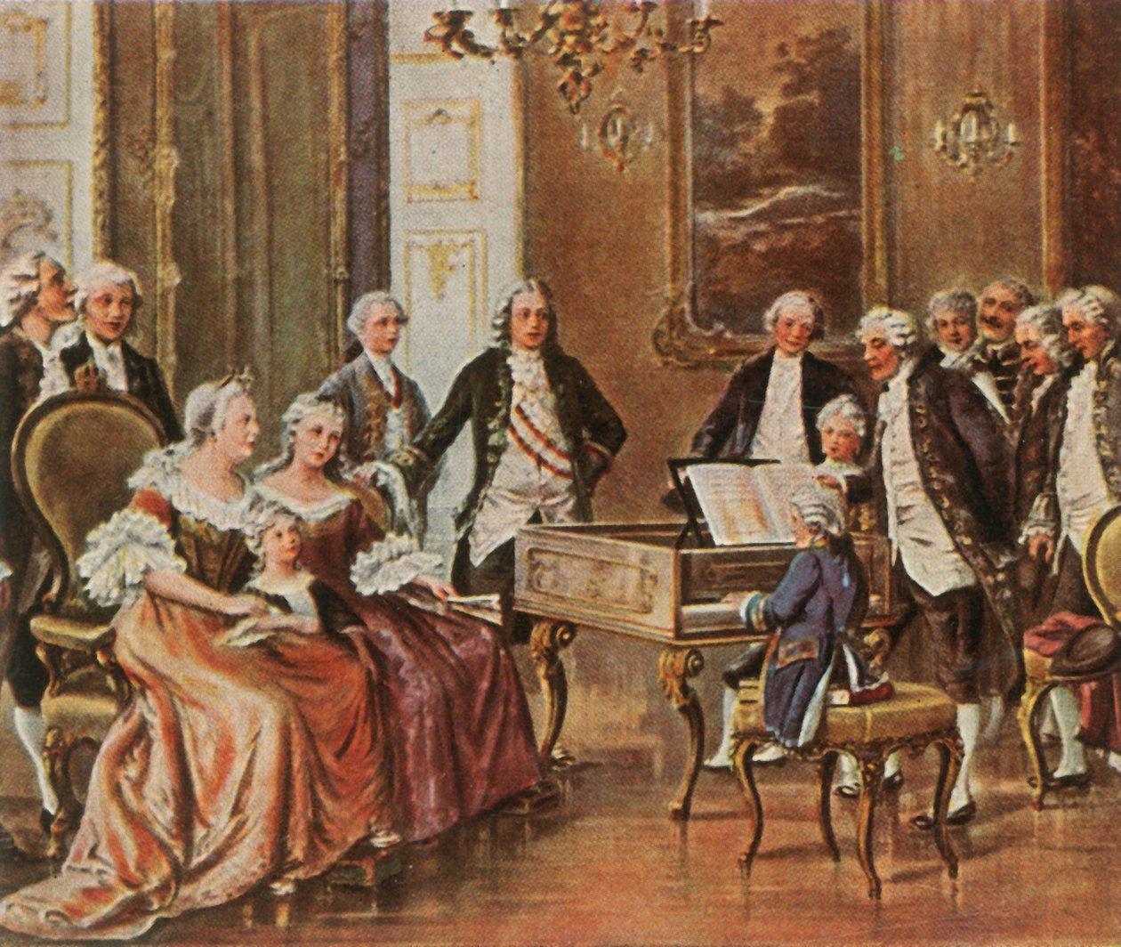 Mozart, 1 Ekim 1762, 1936