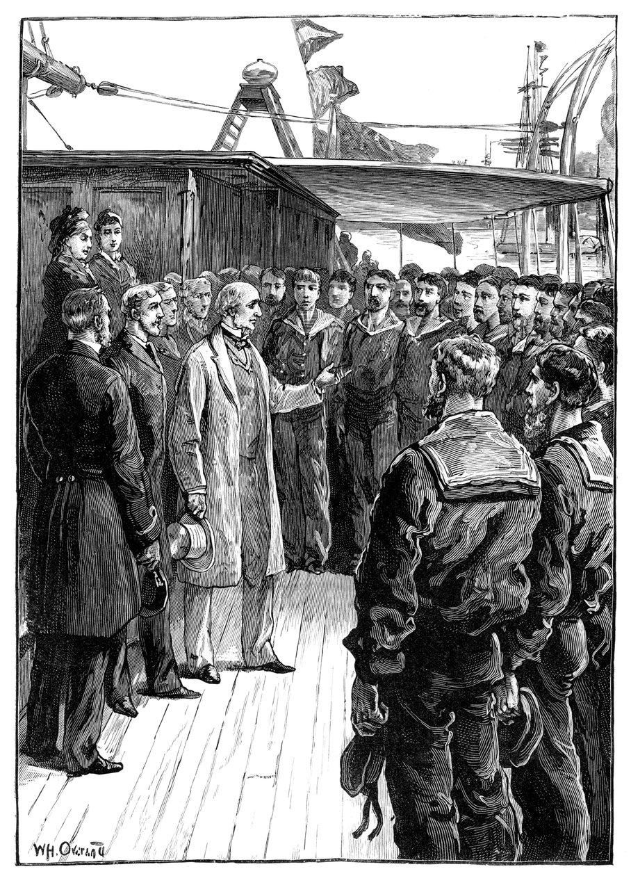 Bay Gladstone, 19. yüzyılın sonlarında Grantully Kalesi