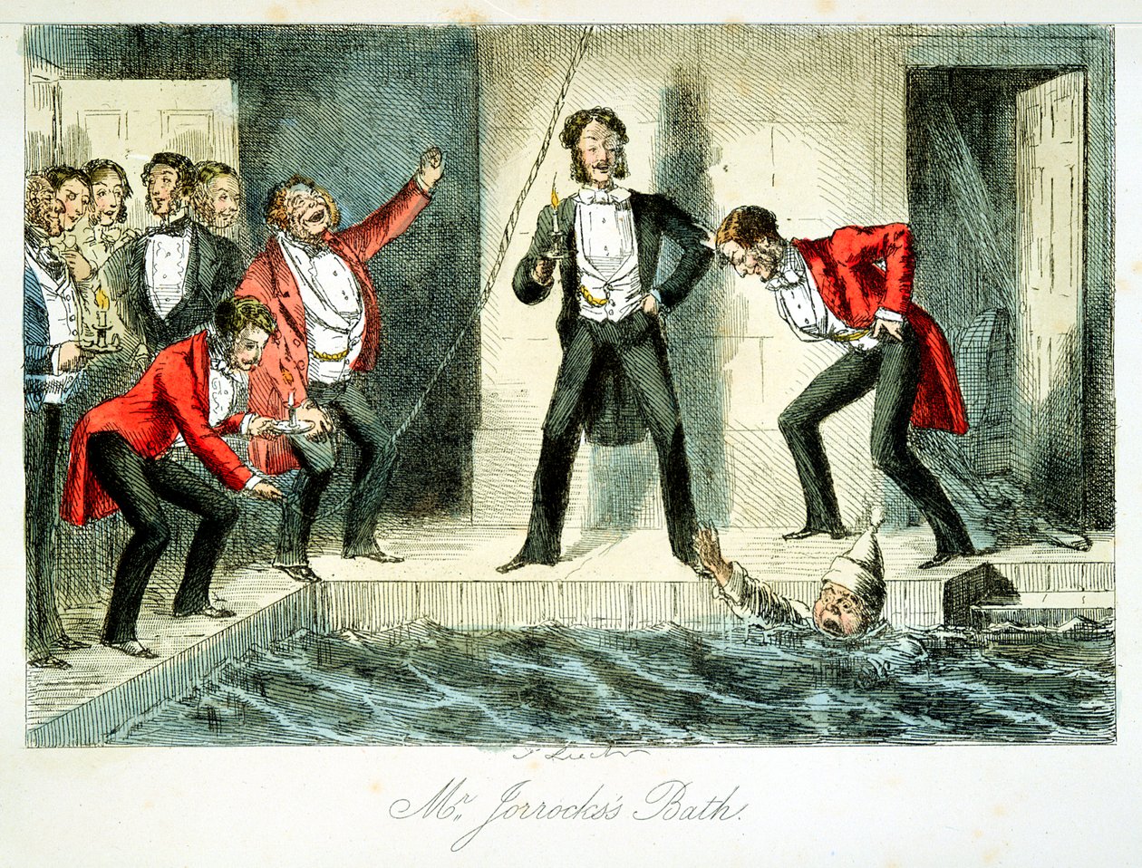 Bay Jorrockss Banyosu, 1845 by Unbekannt