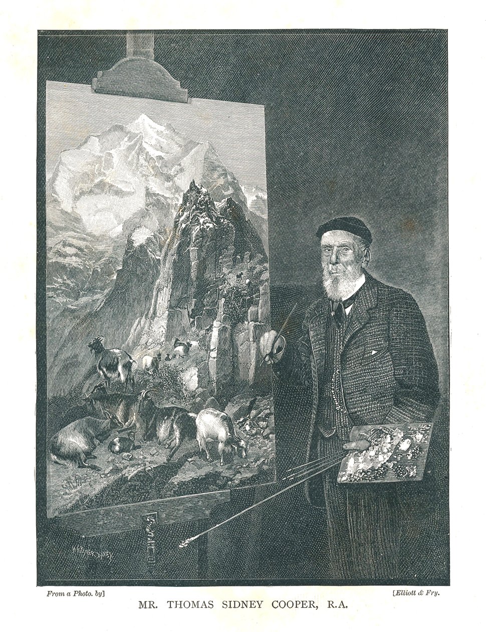 Bay Thomas Sidney Cooper R.A, 1894 by Unbekannt