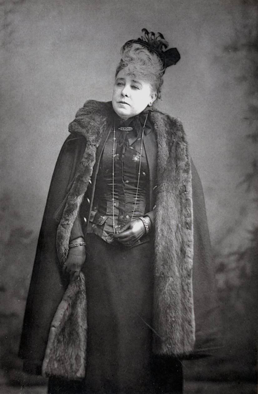 Bayan Bancroft nee Marie Wilton 1840-1921, İngiliz aktris, c1890 by Unbekannt