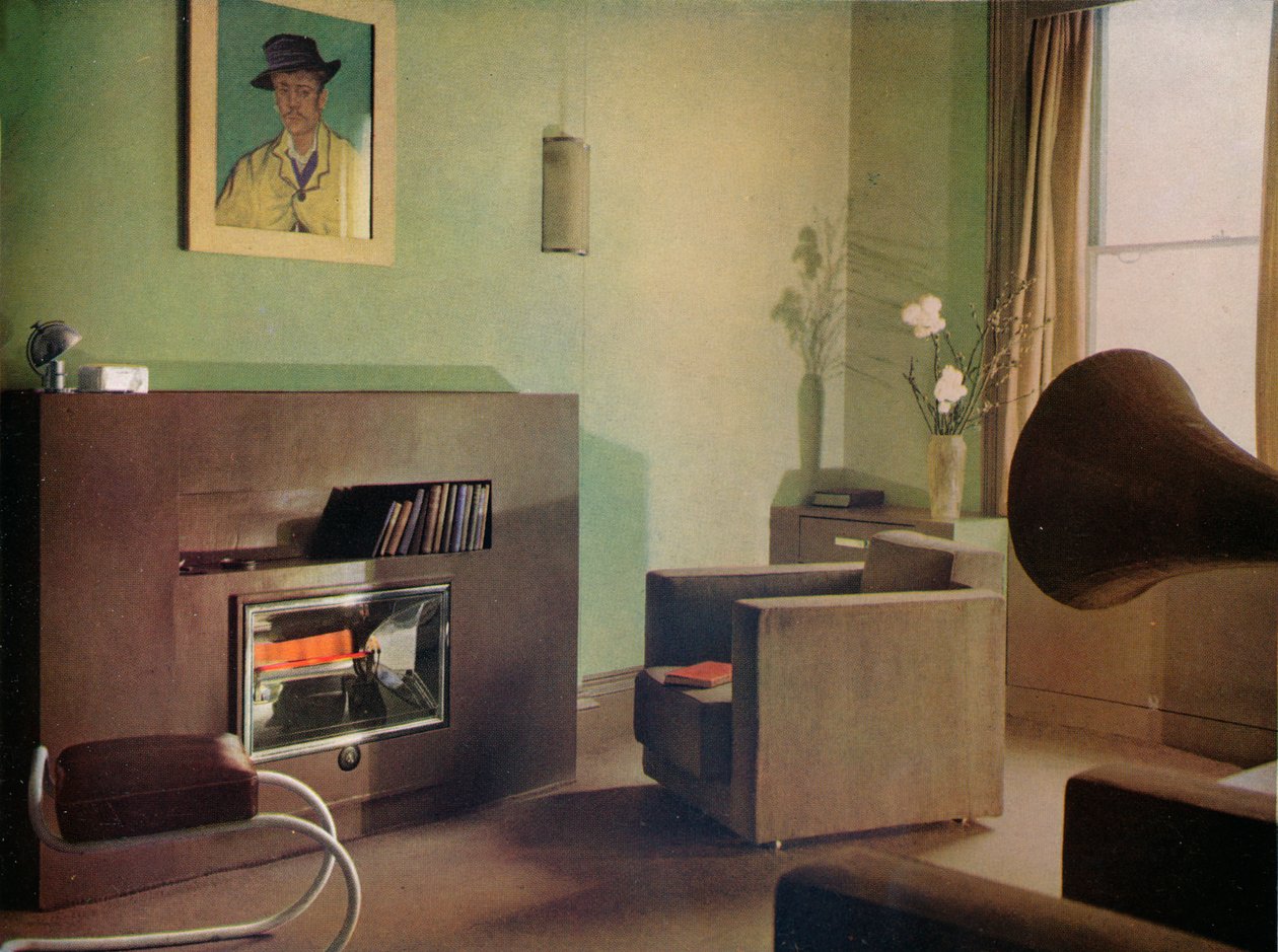 Bayan Betty Frasers dairesi 28a, Upper Gloucester Place, Londra, 1932 by Unbekannt