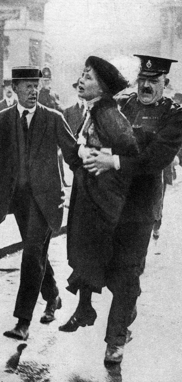 Bayan Pankhurst, Buckingham Sarayı
