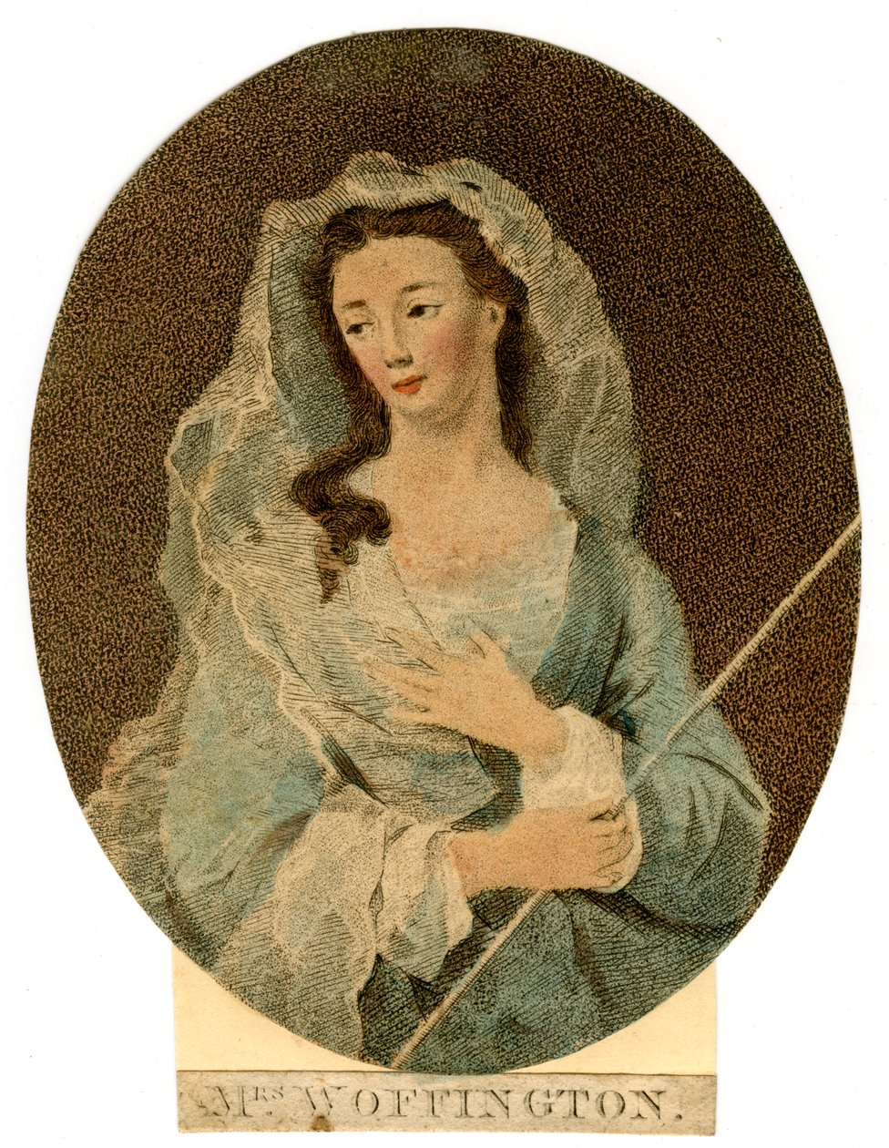 Bayan Woffington, c1760 by Unbekannt