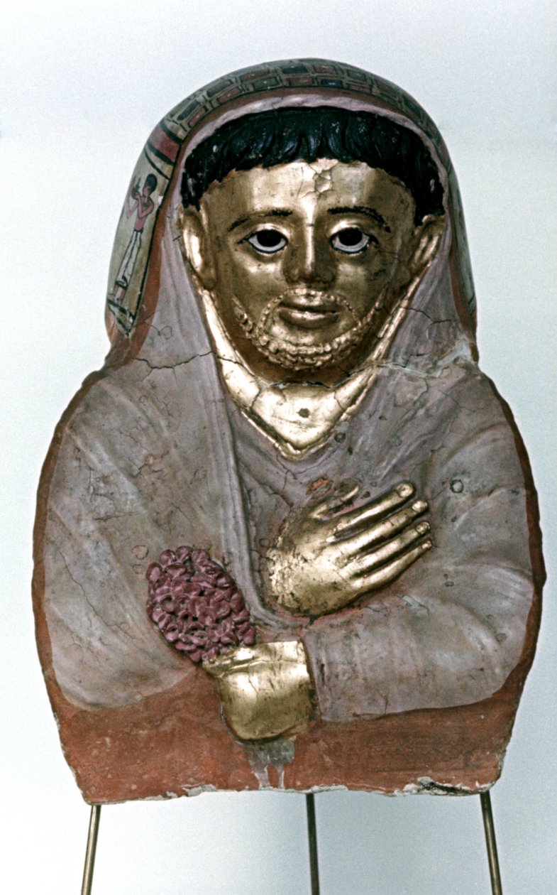 Ptolemaios Hanedanı, Sıvada Mumya Maskesi by Unbekannt