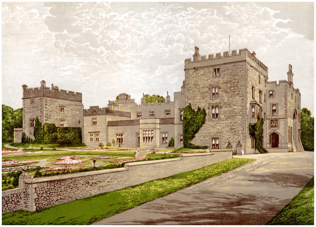 Muncaster Kalesi, Lord Muncaster, Cumberland, c1880 by Unbekannt