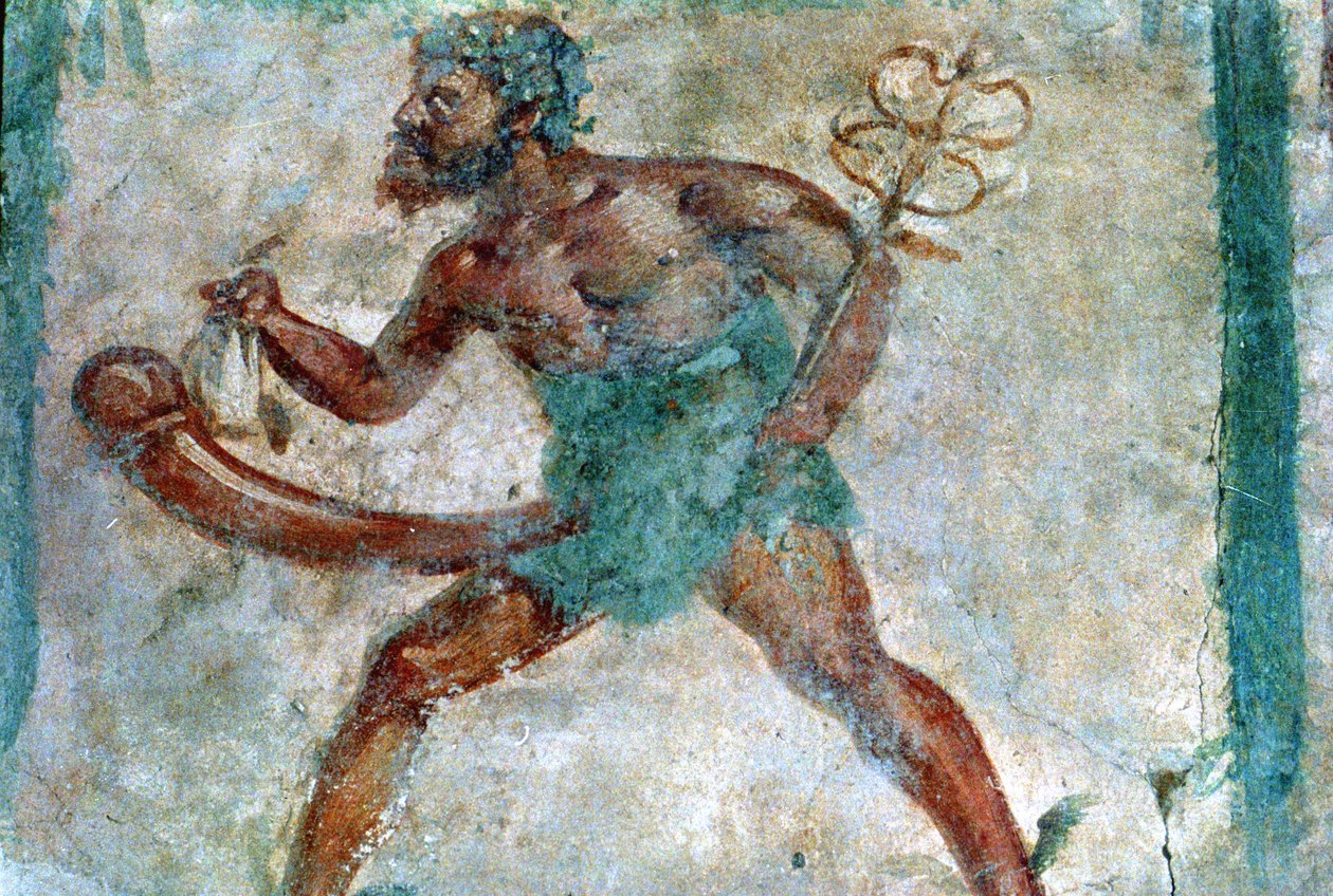 Merkür Duvar Resmi, Pompeii, İtalya by Unbekannt