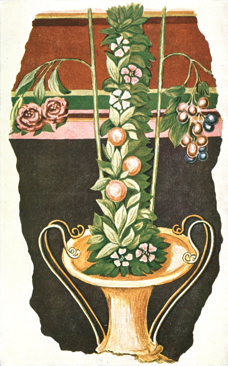 Bir Roma villasında duvar resmi, Commugny, İsviçre, 1928. by Unbekannt