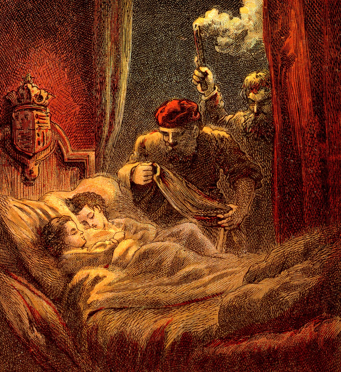 Küçük Prenslerin Cinayeti, 1483, c1850 by Unbekannt