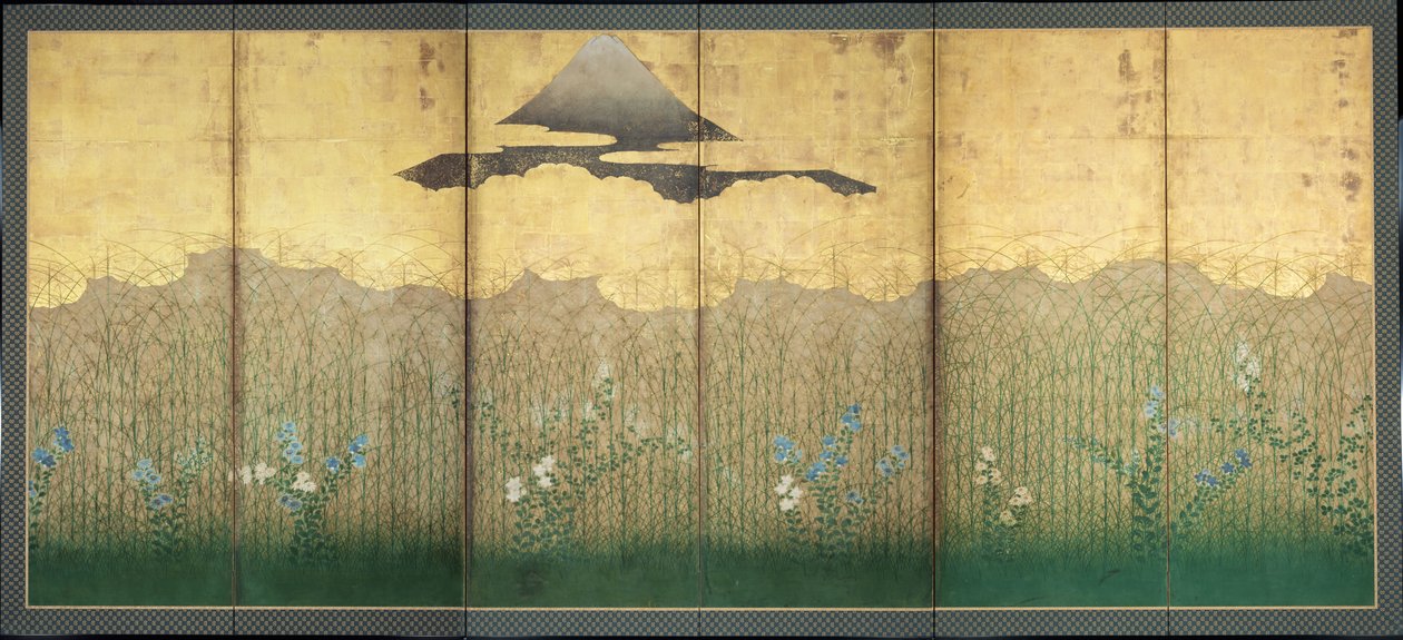 Musashino, 17. yüzyıl by Unbekannt