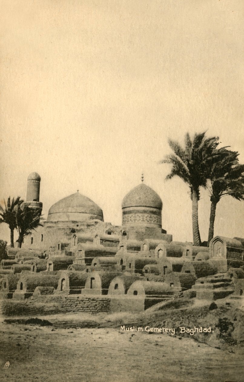 Müslüman Mezarlığı, Bağdat, c1918-c1939. by Unbekannt