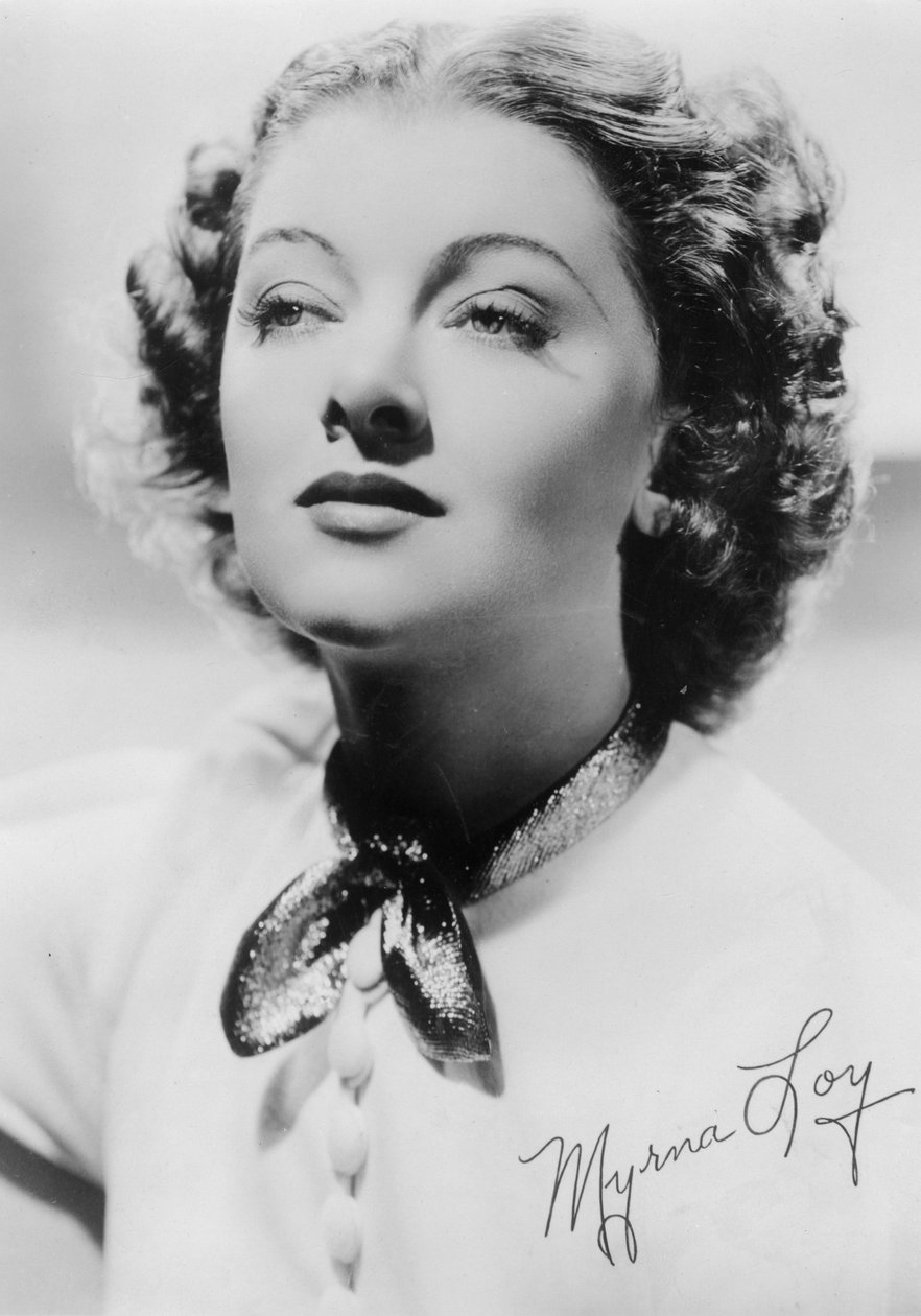 Myrna Loy 1905-1993, Amerikalı aktris, 1930