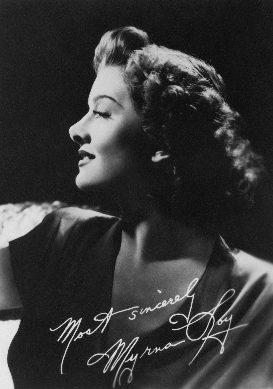 Myrna Loy 1905-1993, Amerikalı aktris, 1930