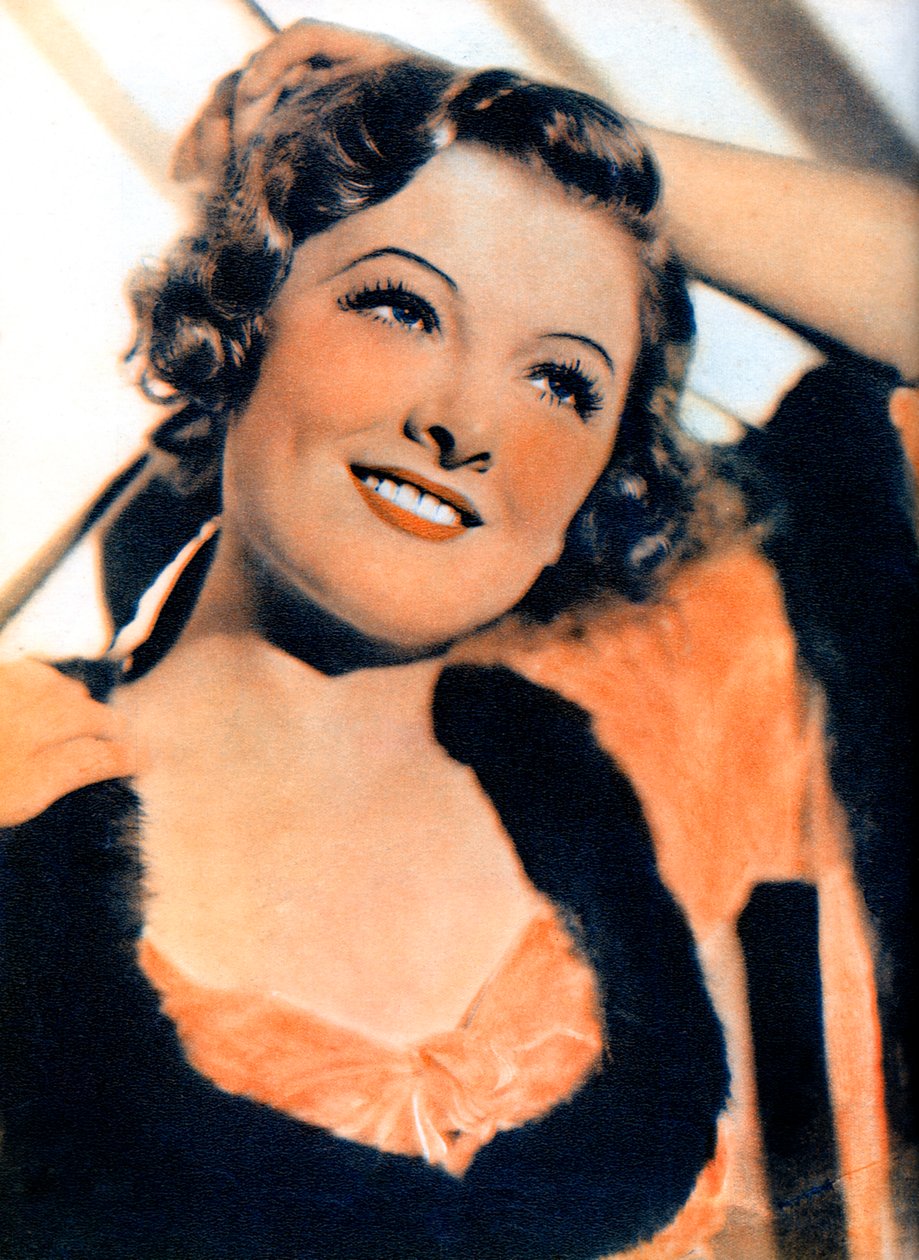 Myrna Loy, Amerikalı oyuncu, 1934-1935 by Unbekannt