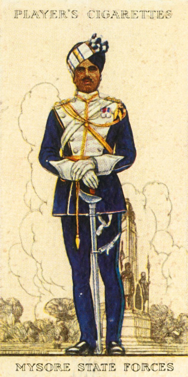 Mysore Eyalet Kuvvetleri, 1936. by Unbekannt