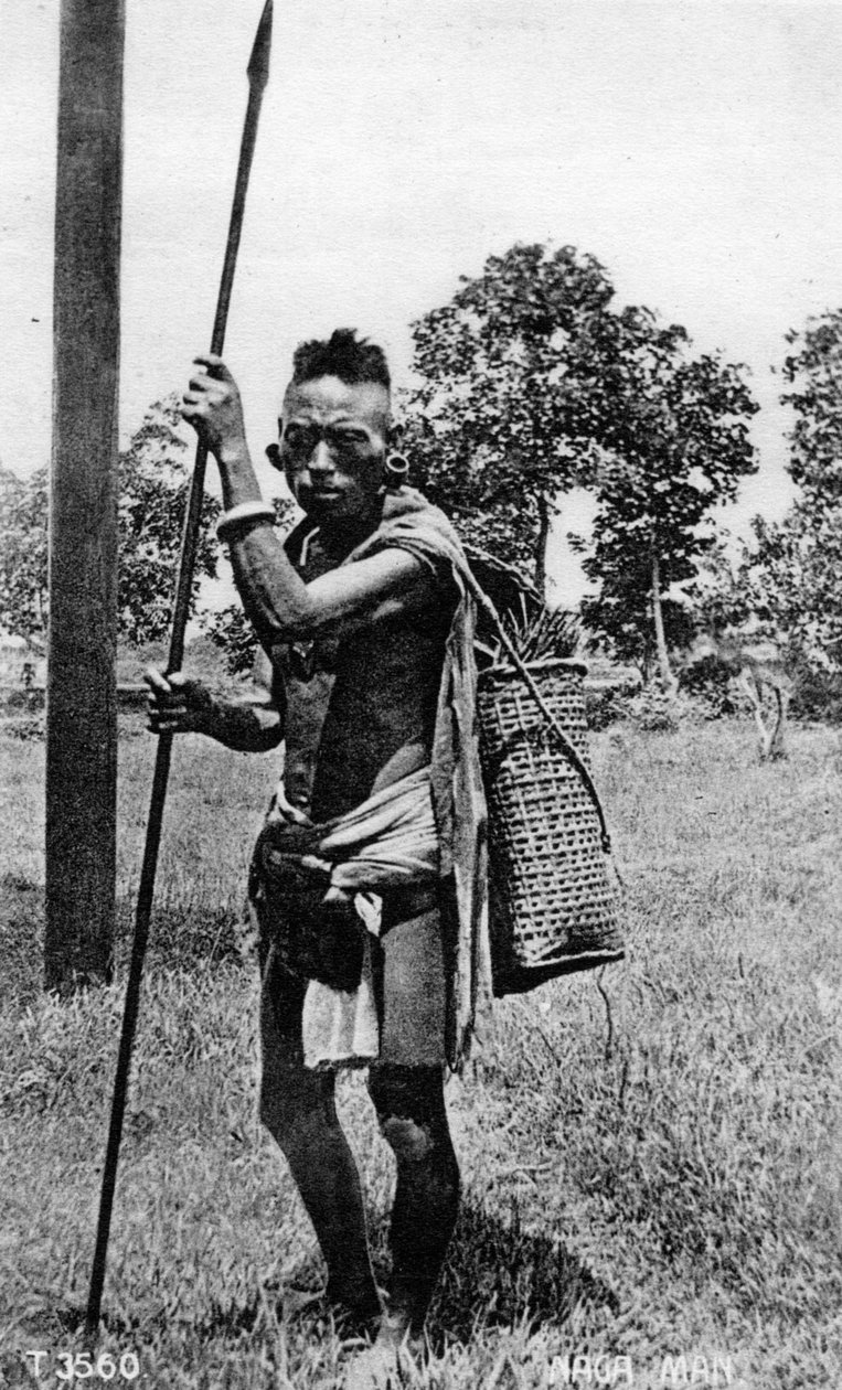 Naga adamı, Hindistan, 20. yüzyıl by Unbekannt