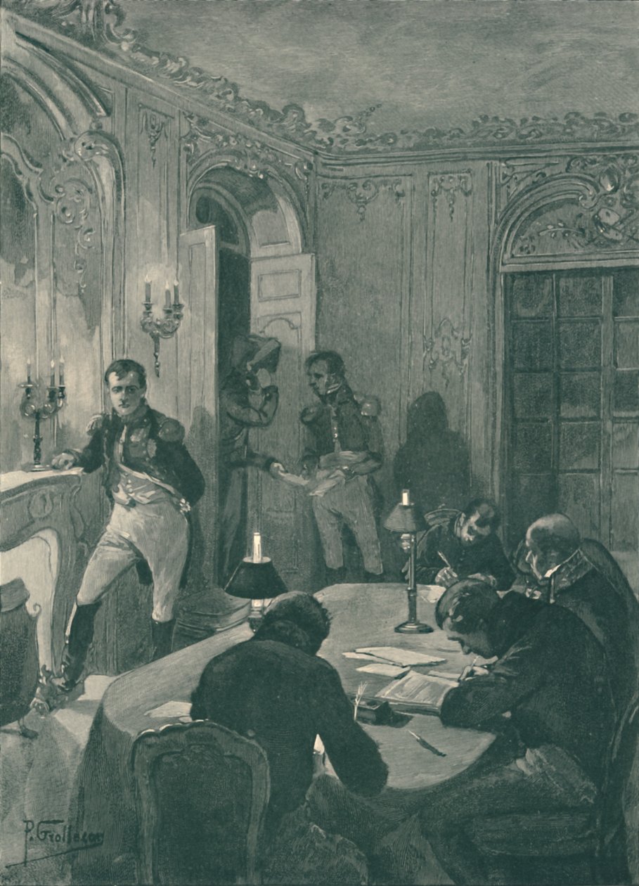 Napolyon Sekreterlerine Dikte Ediyor, 1896 by Unbekannt