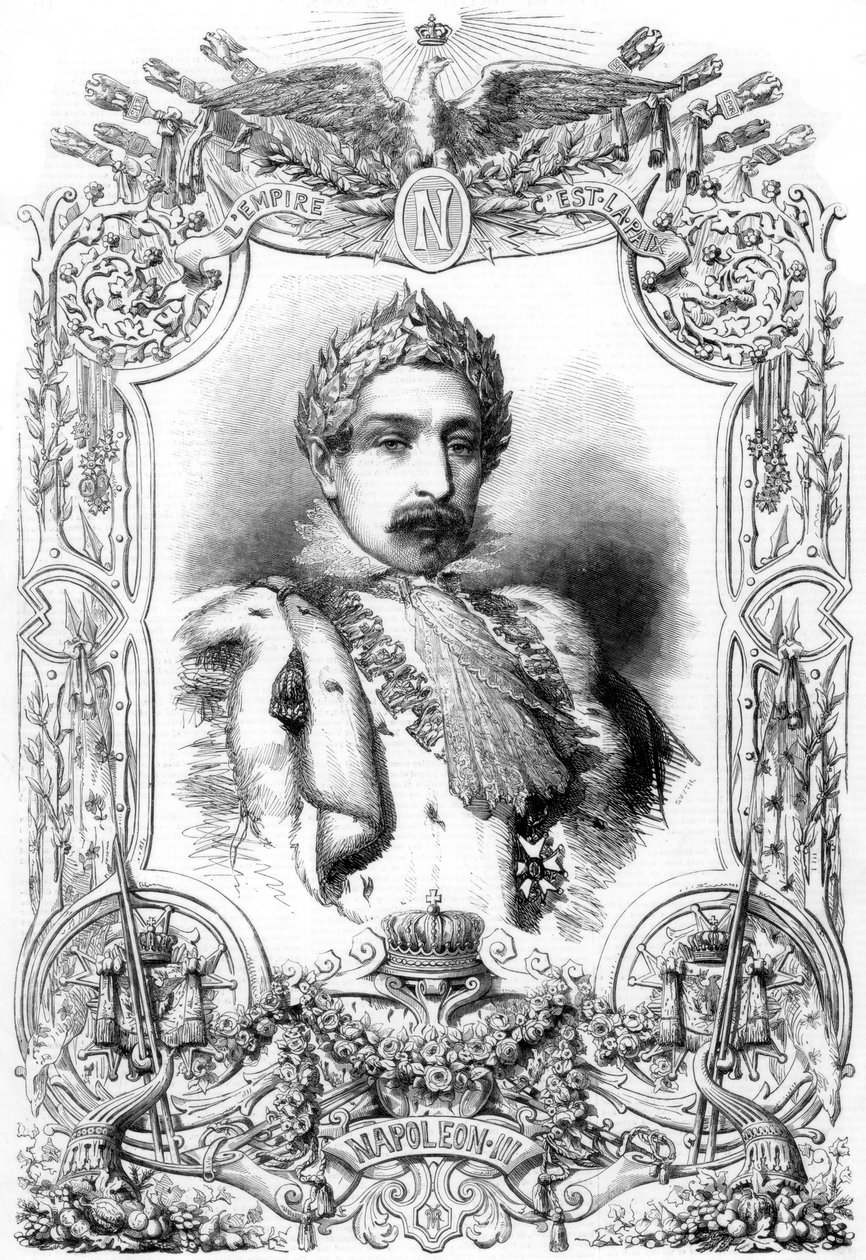 Napolyon III, Fransa İmparatoru, 1853 by Unbekannt