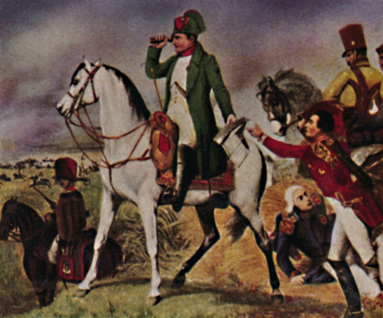 Napolyon I 1769-1821. Wagram yakınlarındaki savaşta, 1934. by Unbekannt