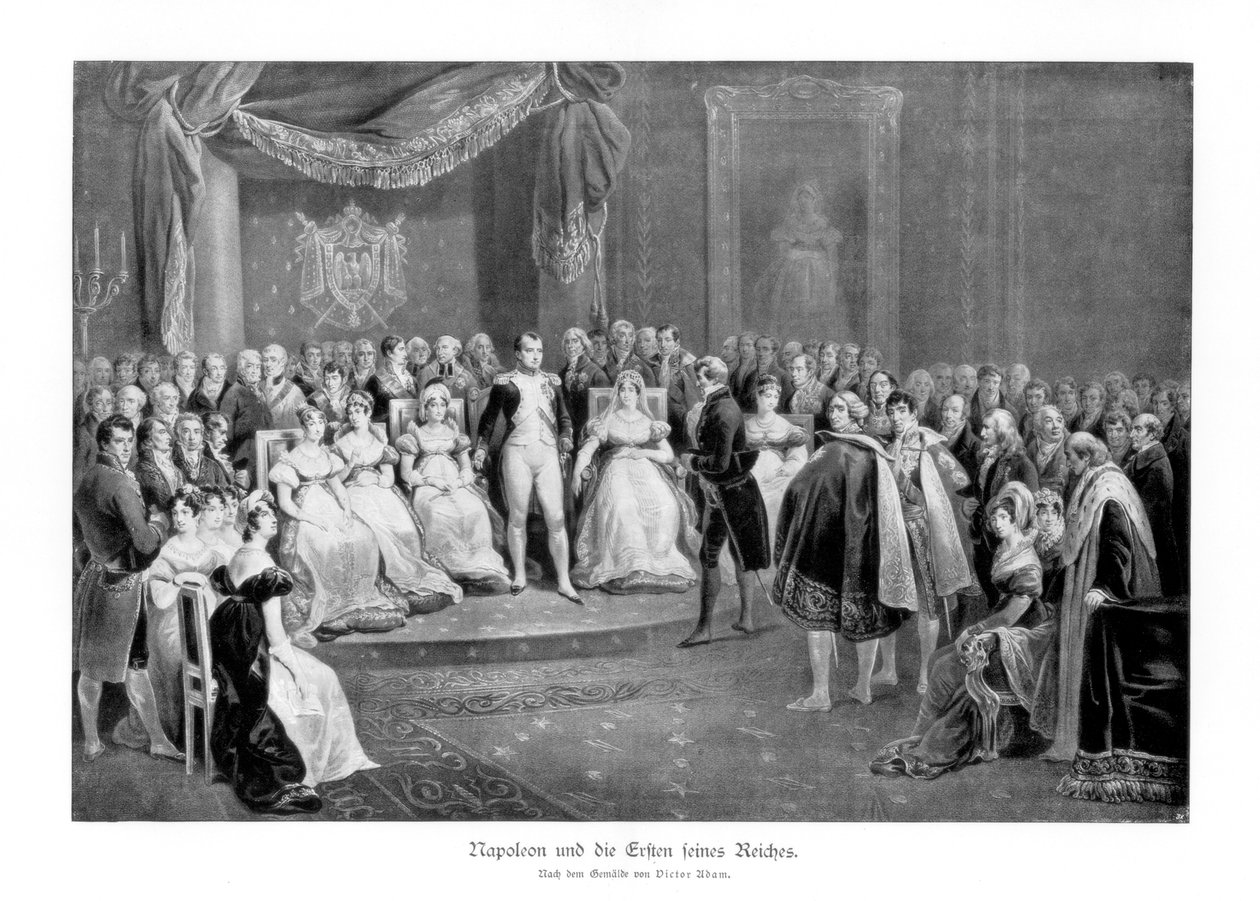 Napolyon ve imparatorluklarının ilki, c1804-1814 by Unbekannt