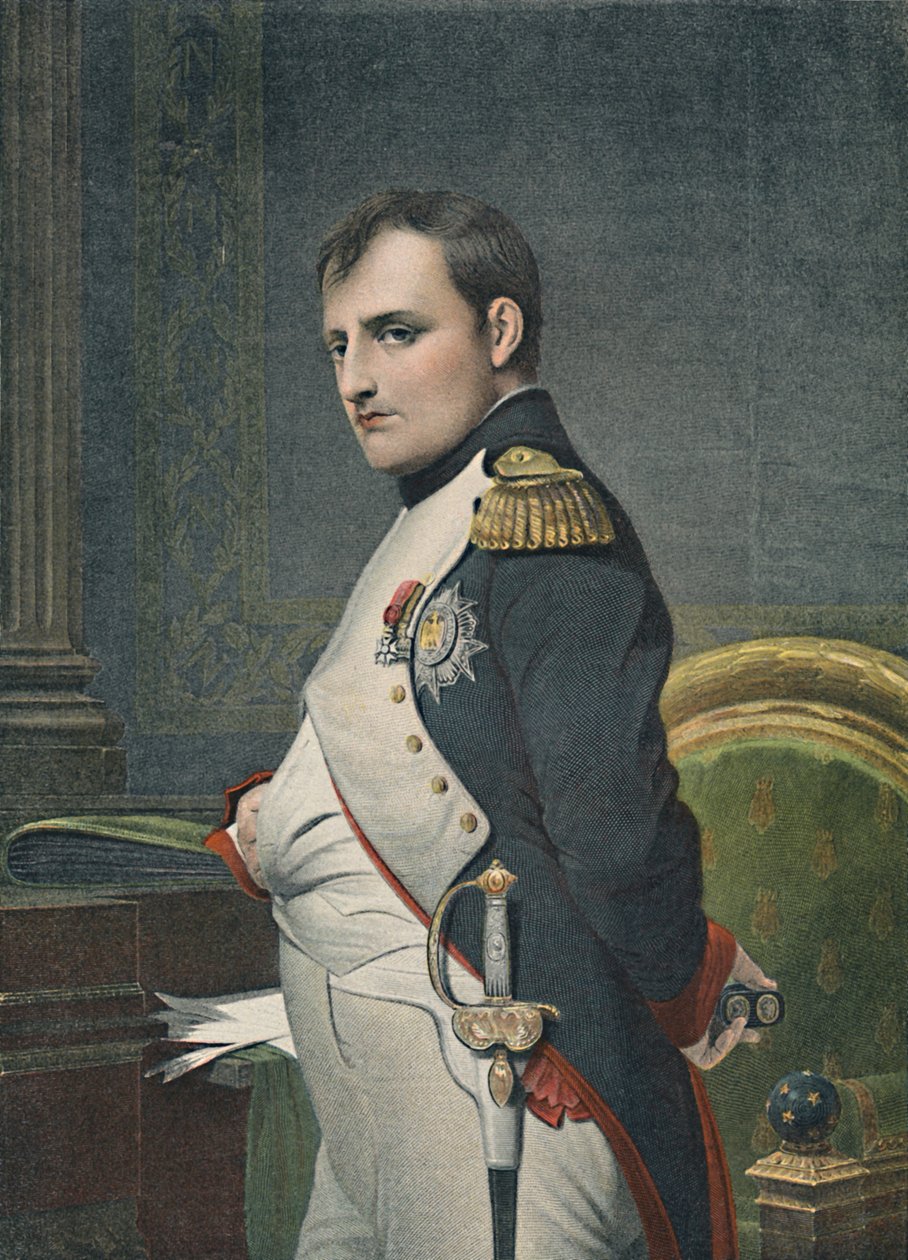 Napolyon Çalışmasında, c1800, 1896 by Unbekannt