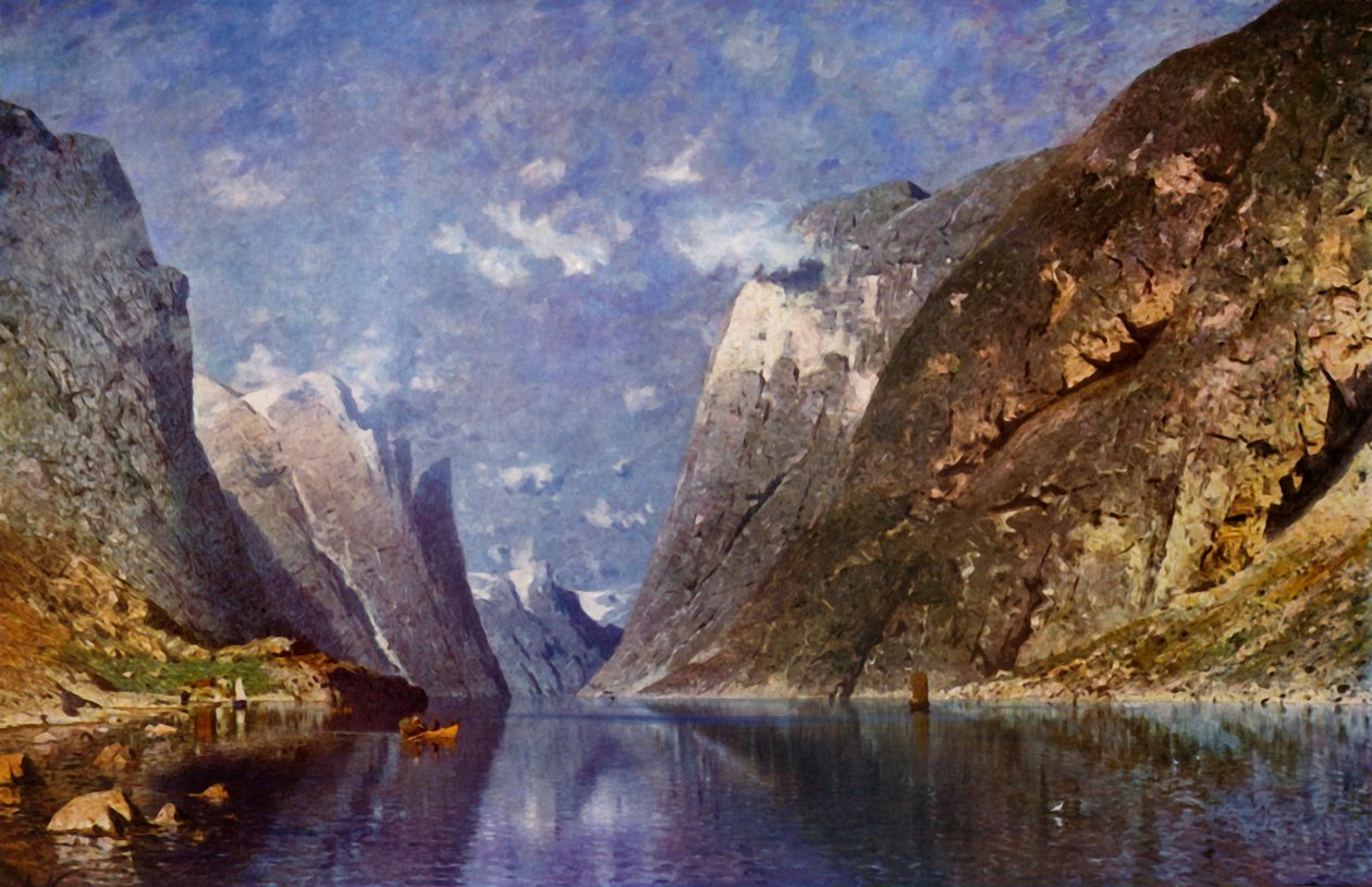 Narofiord, Norveç, 1936. by Unbekannt