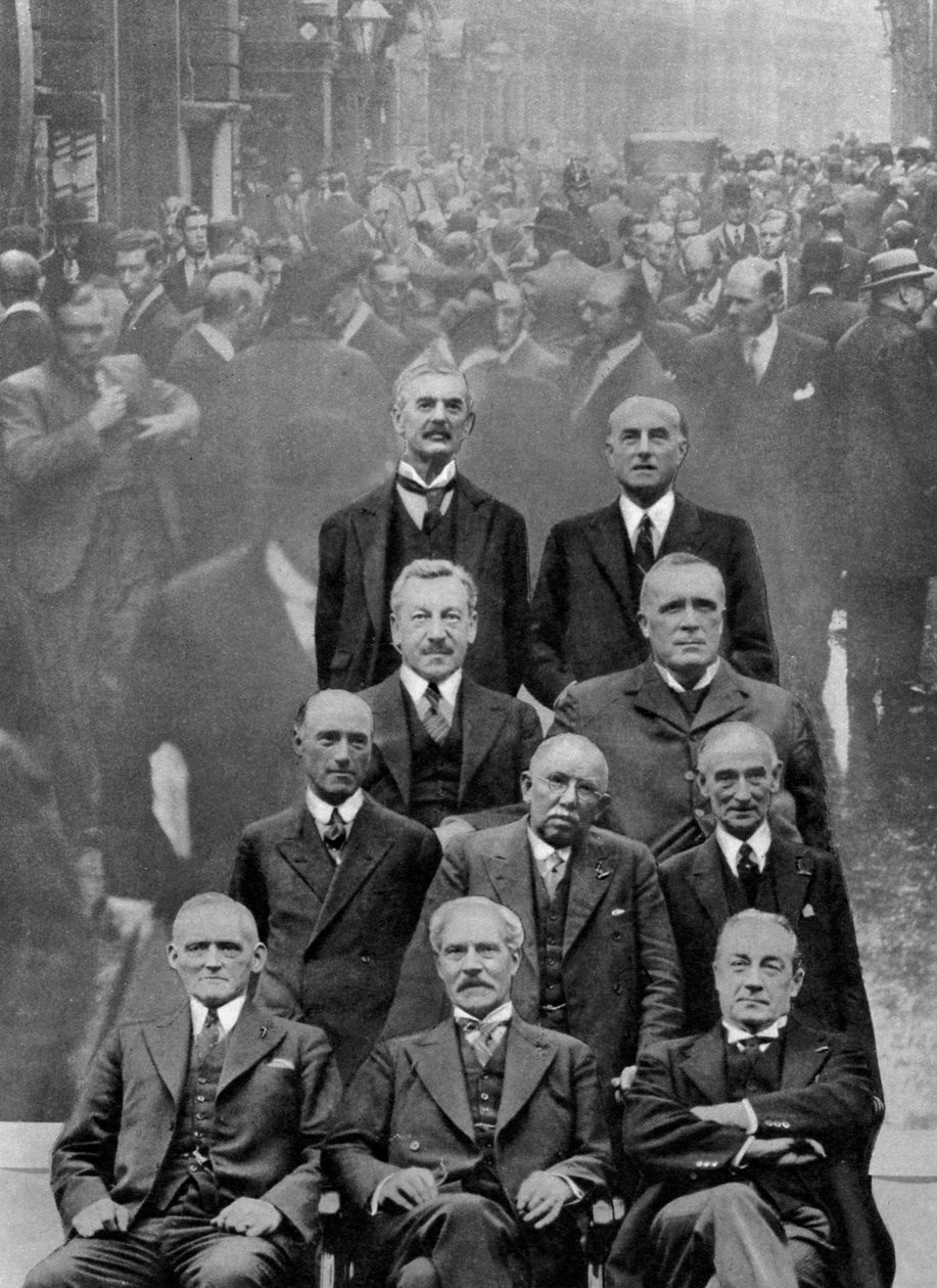 Üç ana siyasi partiden üyelerden oluşan Ulusal Hükümet, 1931 1937 by Unbekannt