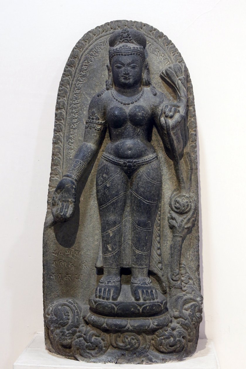 Hindistan Ulusal Müzesi, Delhi. Tara. Pala, MS 8. yüzyıl, Bihar. Taş. Hindistan. by Unbekannt