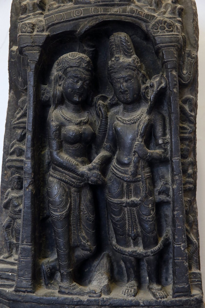 Hindistan Ulusal Müzesi, Delhi. Shiva ve Parvati