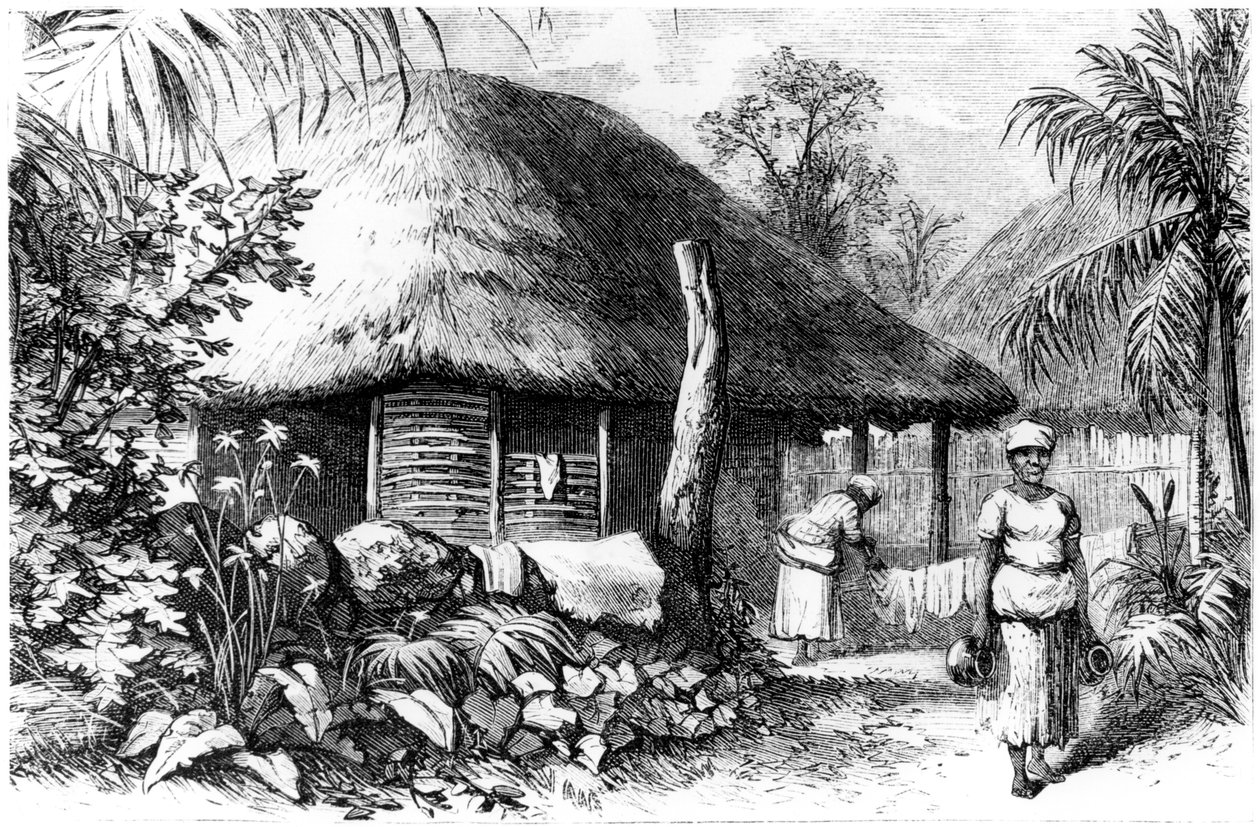 Yerli yerleşim yeri, Santo Domingo, 1873 by Unbekannt