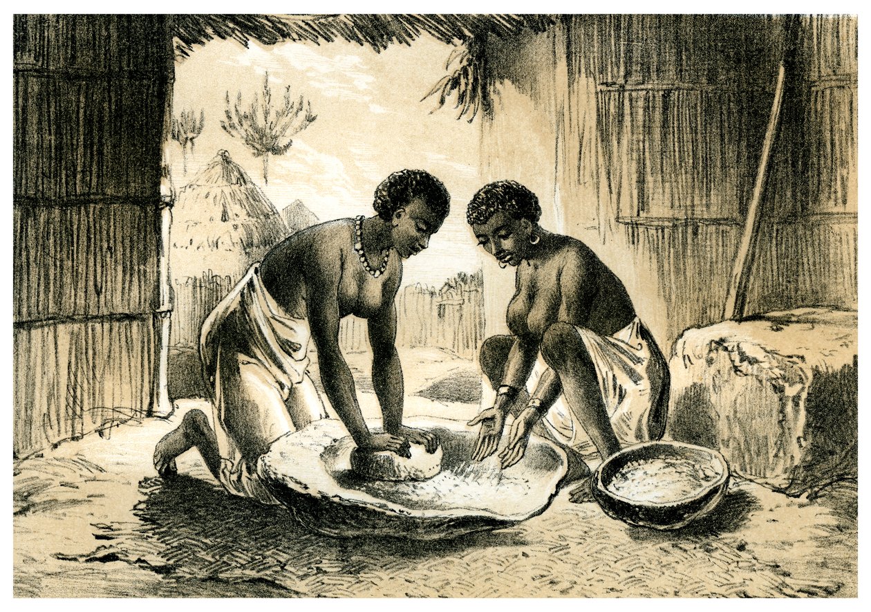Pombe Yapan Yerliler, 1883 by Unbekannt