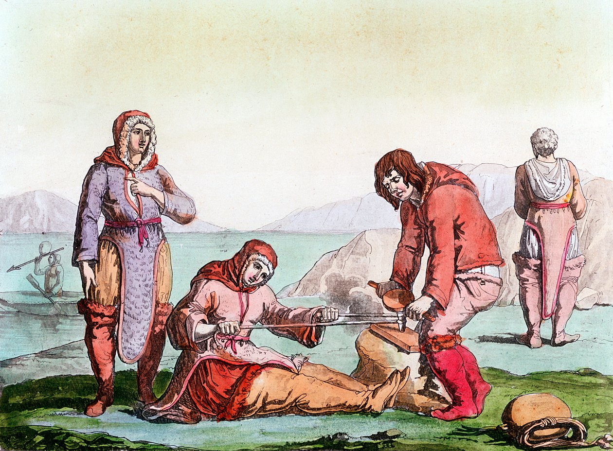 Arktik Yerlileri, 1825-1835 by Unbekannt