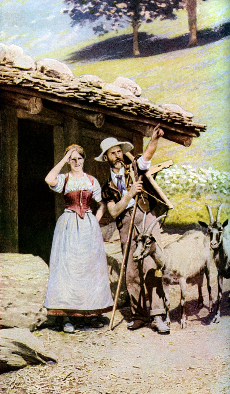 Bern Kantonu Yerlileri, İsviçre, c1924 by Unbekannt