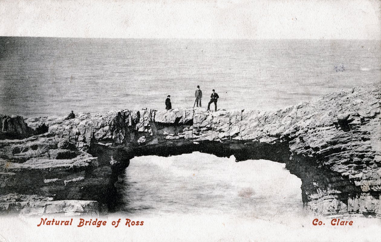 Doğal Ross Köprüsü, Clare Kontluğu, İrlanda, 1906 by Unbekannt