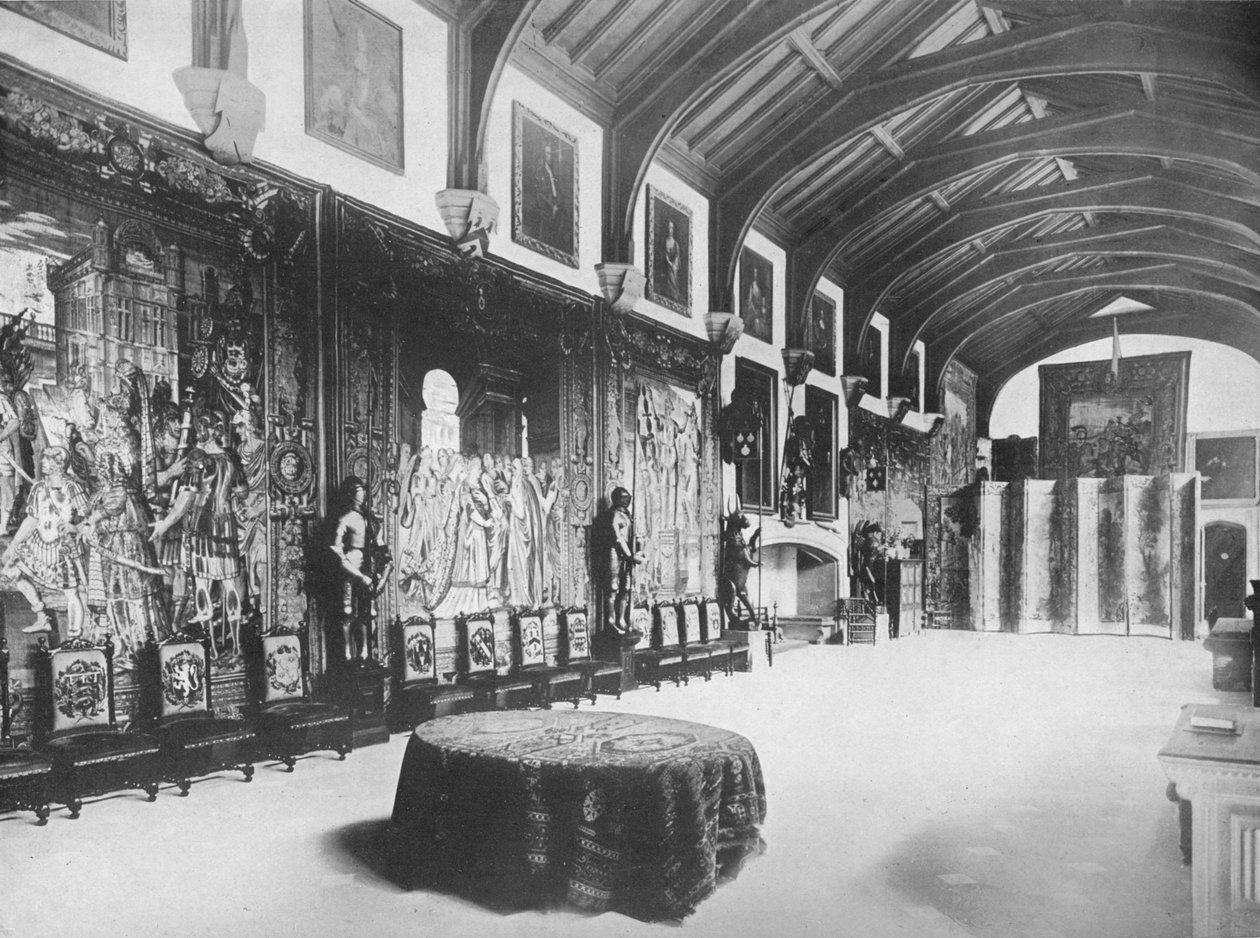Naworth Kalesi, Cumberland - Carlisle Kontu, 1910 by Unbekannt