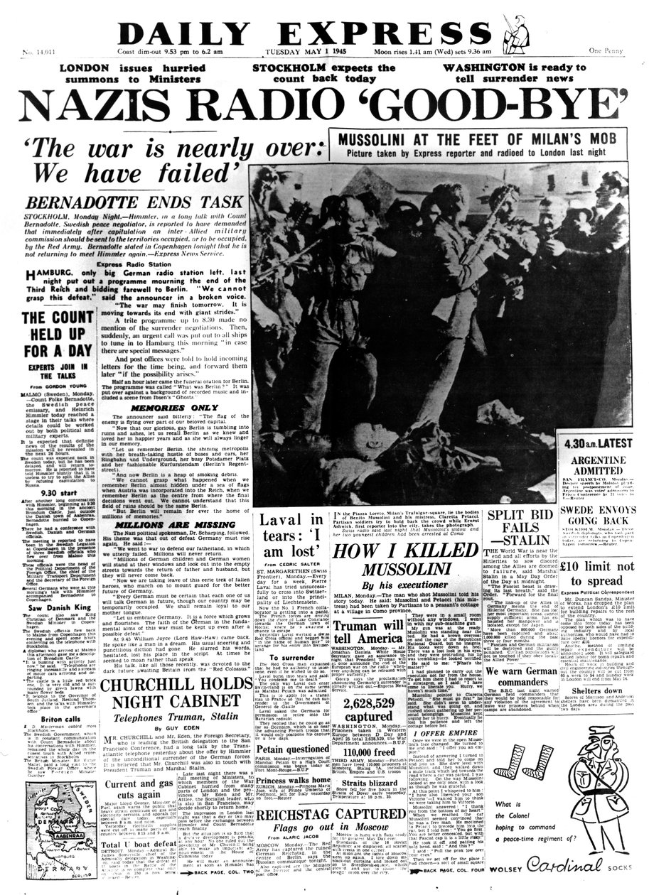 Naziler Radyosu Hoşçakal, Daily Express