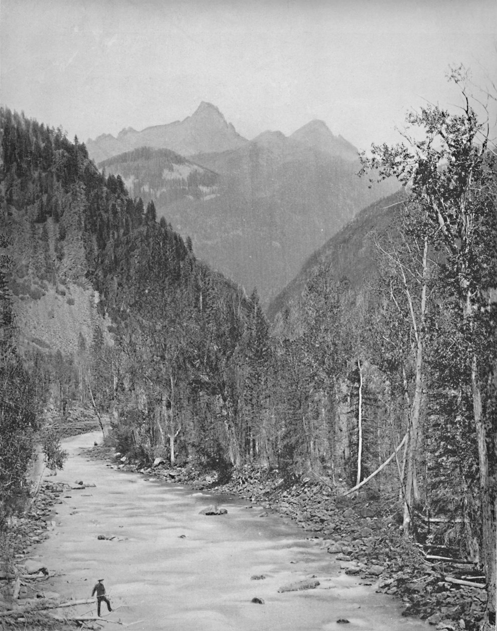Needle Dağları, Rio de las Animas Kanyonu, c1897. by Unbekannt