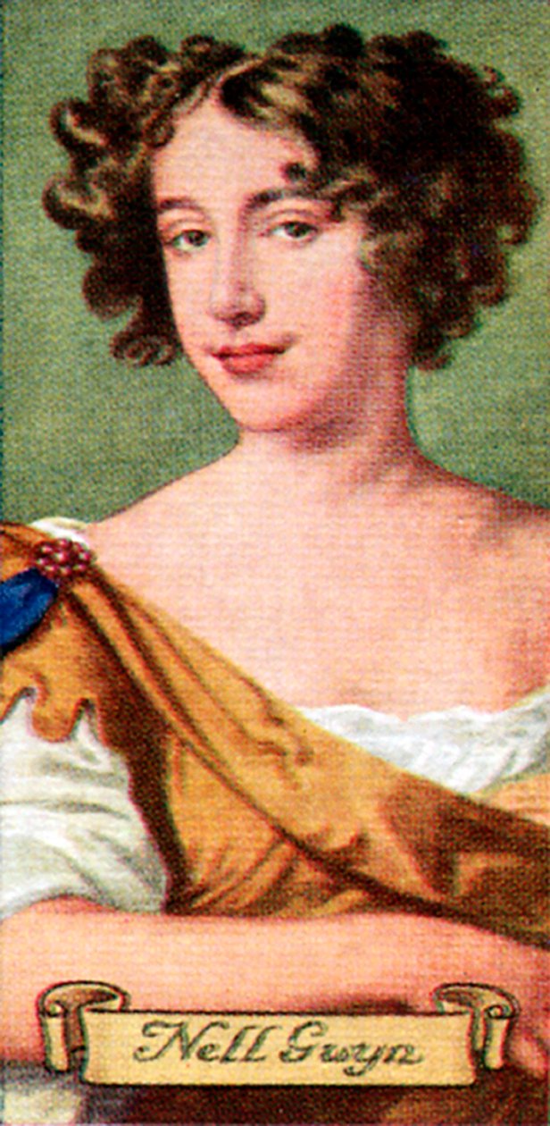Nell Gwyn, bir dizi sigara kartından alındı, 1935 by Unbekannt