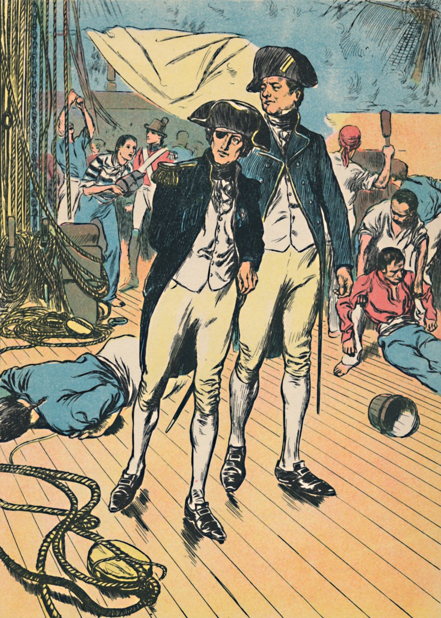 Nelson, Trafalgar Zaferi Üzerine, c1907 by Unbekannt